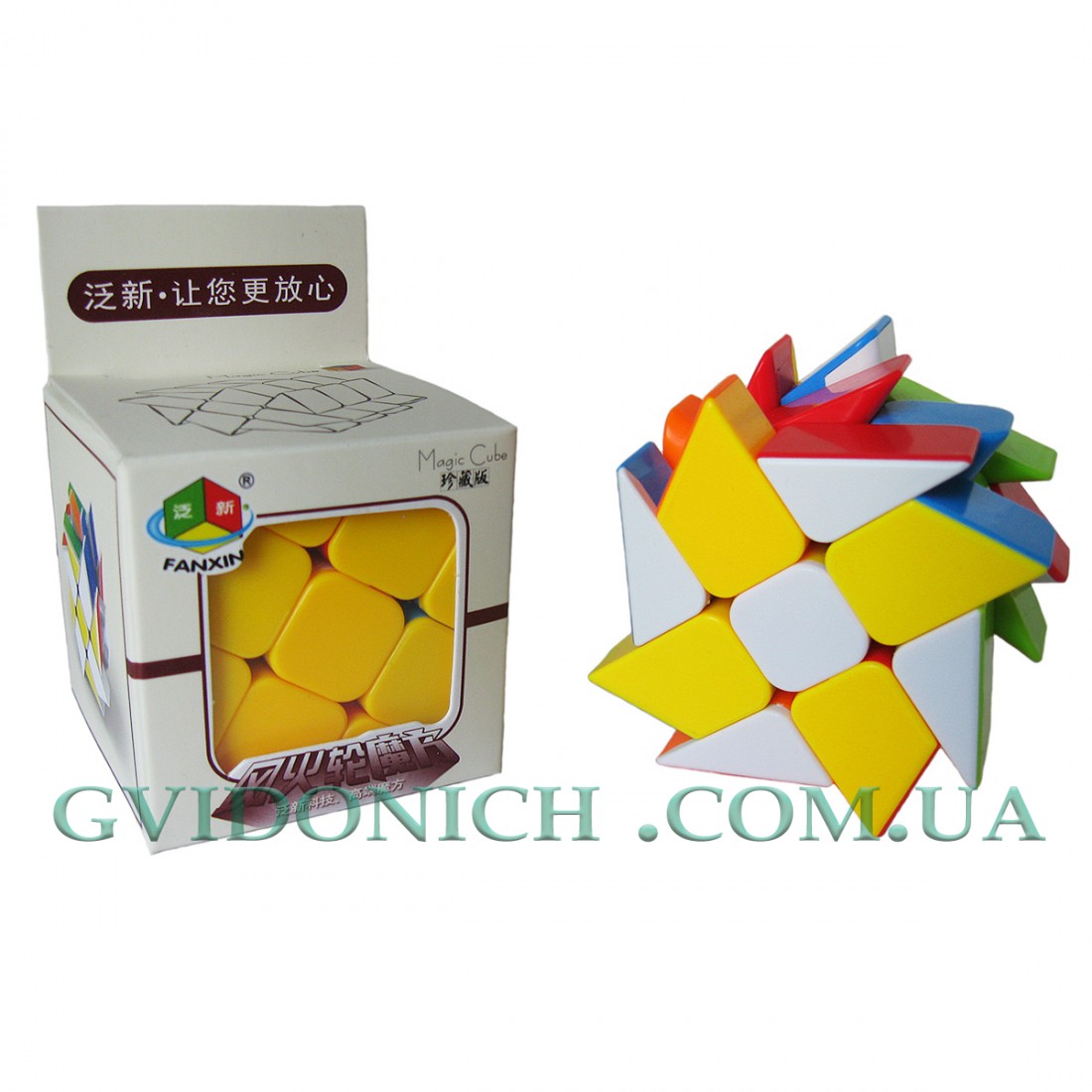 Головоломка Мельница из цветного пластика