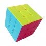 Кубик Рубик 3x3 из цветного пластика QiYi