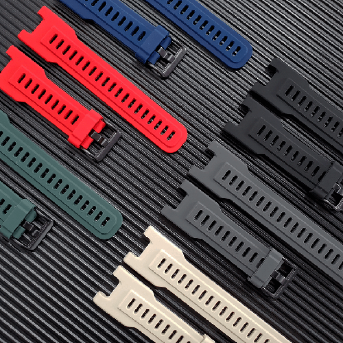 Ремешки для часов Amazfit T-Rex / T-Rex Pro силиконовые