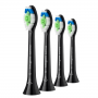 Насадки Philips Sonicare W2 Optimal White Black HX6064/87 4 штуки