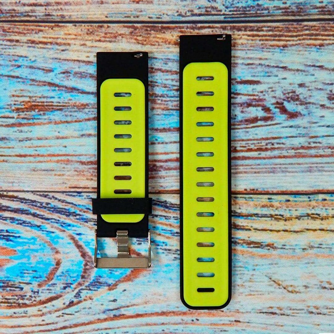 Черный верх зеленый низ ремешок Xiaomi Pace