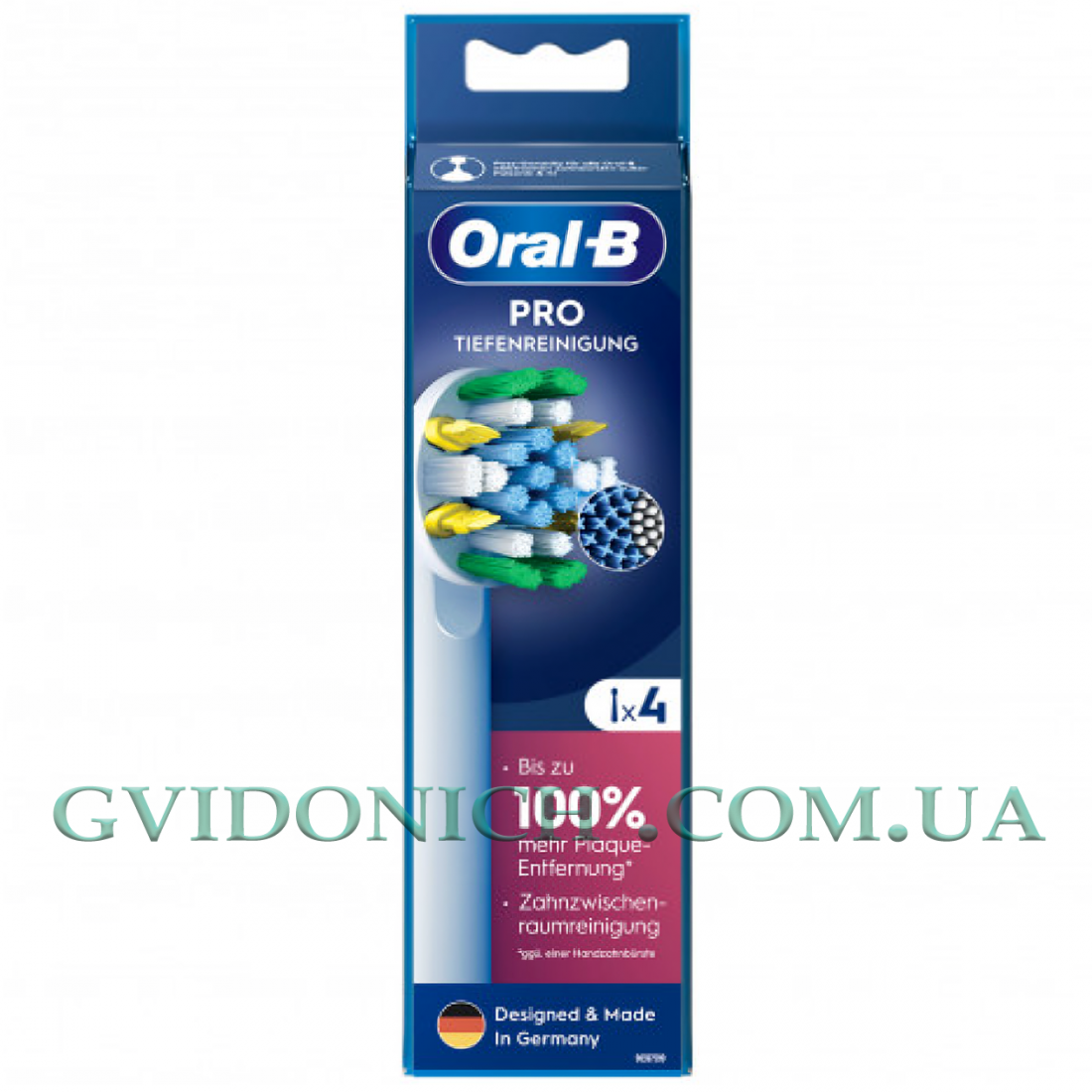 Насадка для зубной щетки Oral-b TiefenReinigung Pro 4 шт