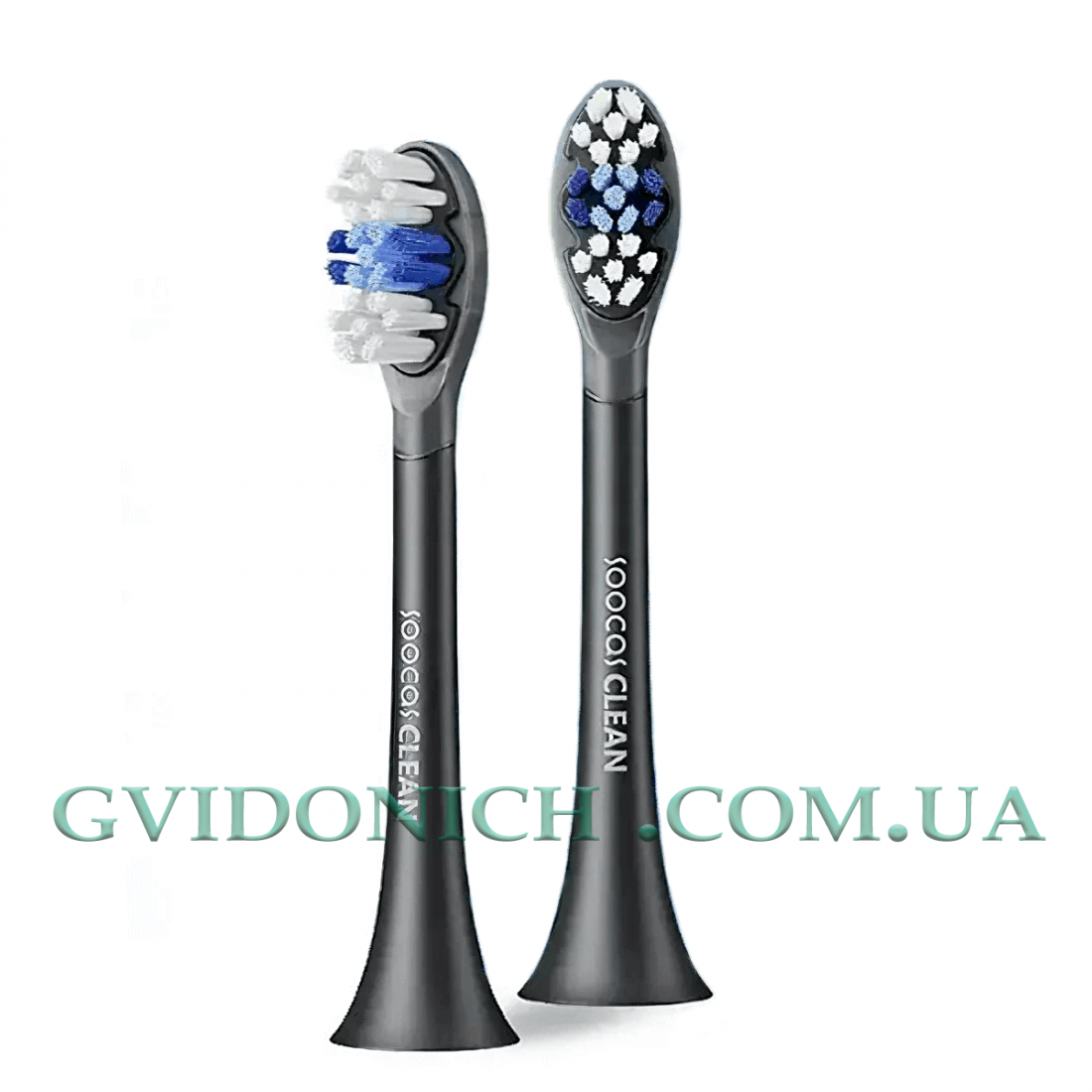 Насадки змінні для зубної щітки Soocas серії X1-X5 чорні (Black)