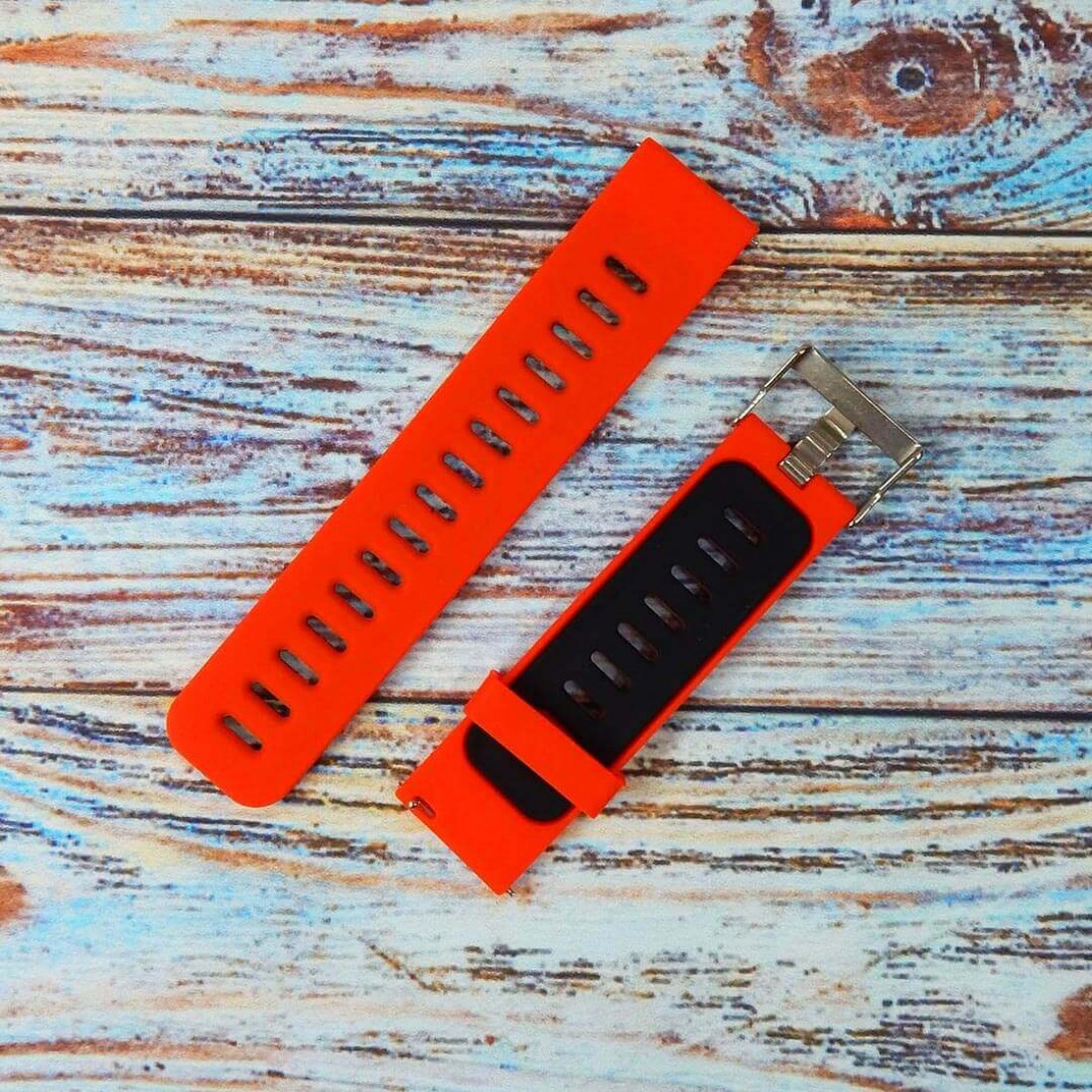 Красный верх черный низ ремешок на Xiaomi Pace