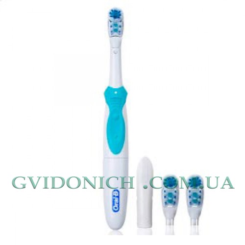 Как снять насадку с зубной щетки Oral-B B1010 Cross Action Complete