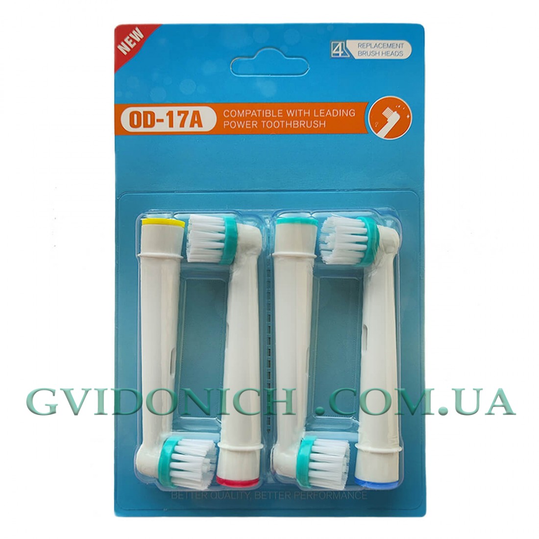 Насадки Ortodontic для ортодонтических брекетов на щетку Braun Oral B  