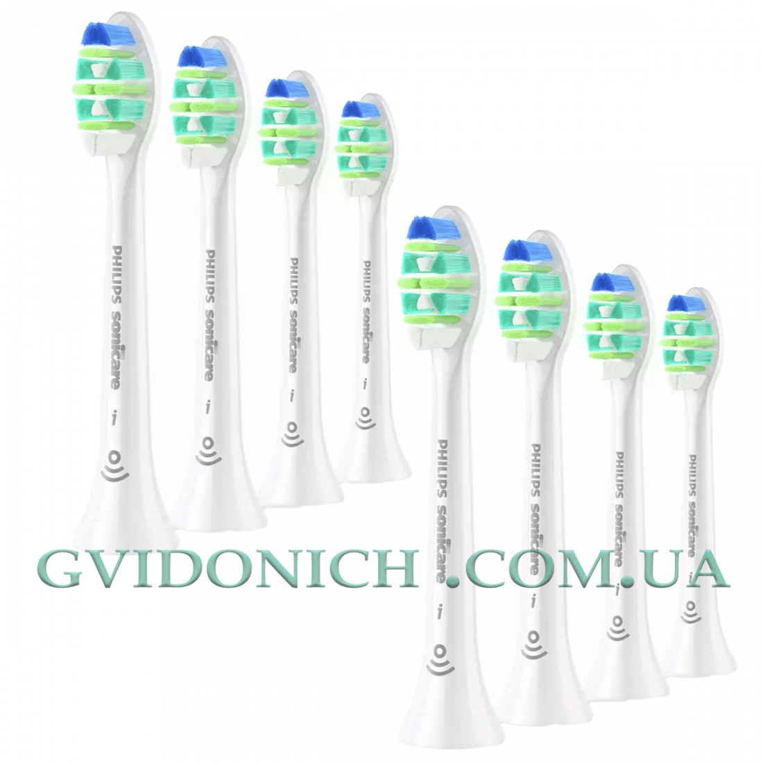Насадки для зубной щетки Philips Sonicare InterCare HX9008/87 оригинал 8 шт
