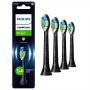 Насадки Philips Sonicare W2 Optimal White Black HX6064/87 4 штуки
