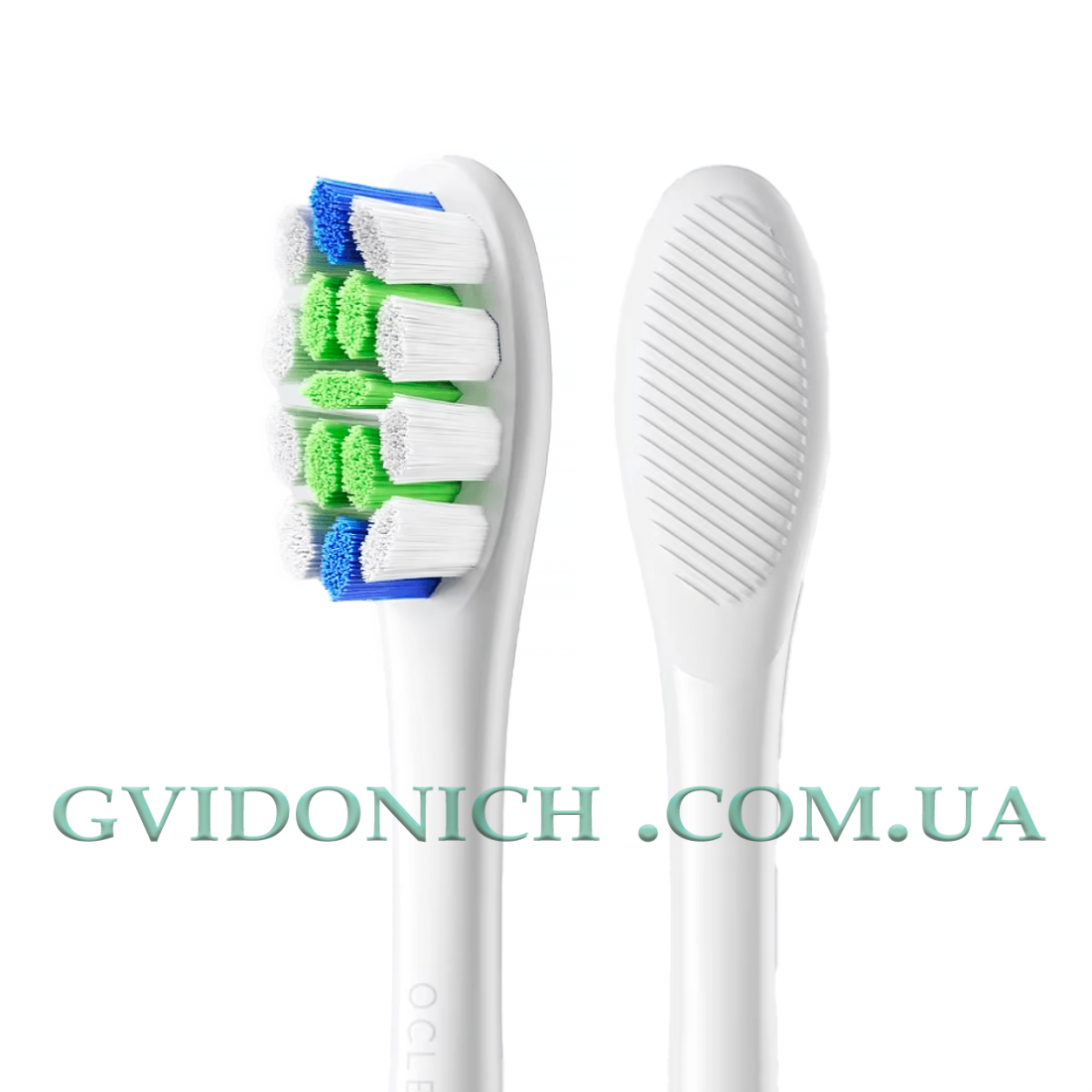 Оригинальные насадки Oclean P1C1 W02 Professional Clean, комплект 2 шт, белые