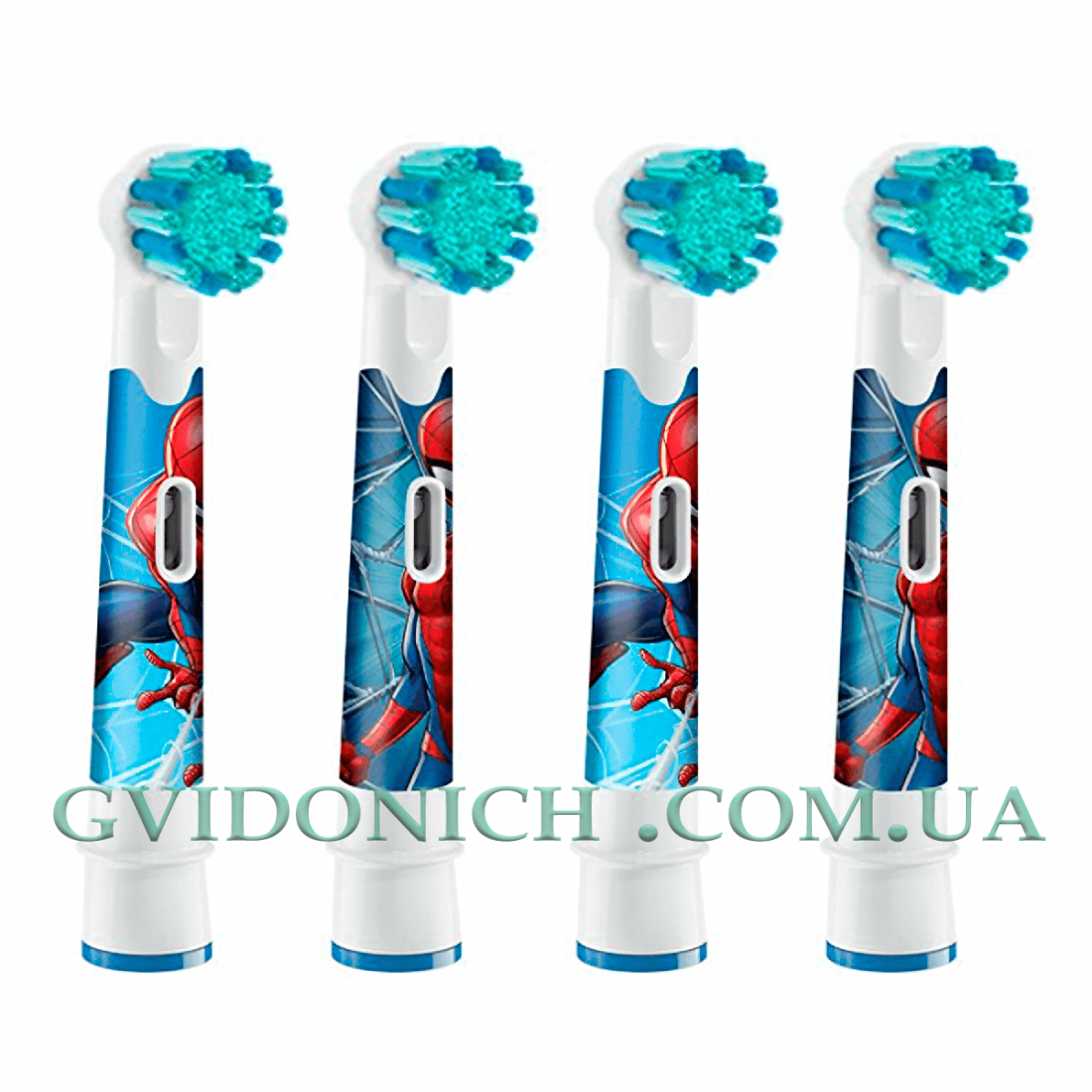 Насадки для зубной щетки Oral-B Stages Power Marvel Spider-Man 4 шт