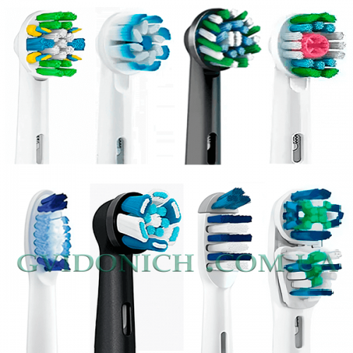 Как подобрать насадку для электрической зубной щетки Braun Oral-B?